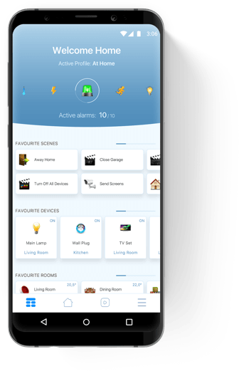 Android smart home app