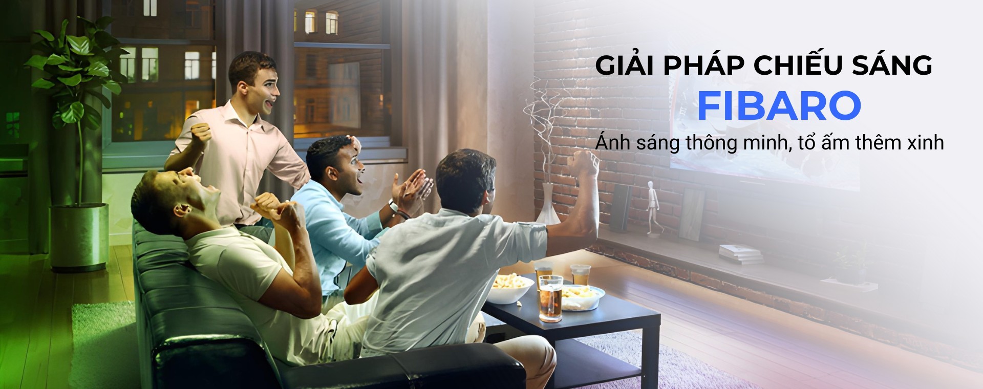 Giải pháp chiếu sáng FIBARO