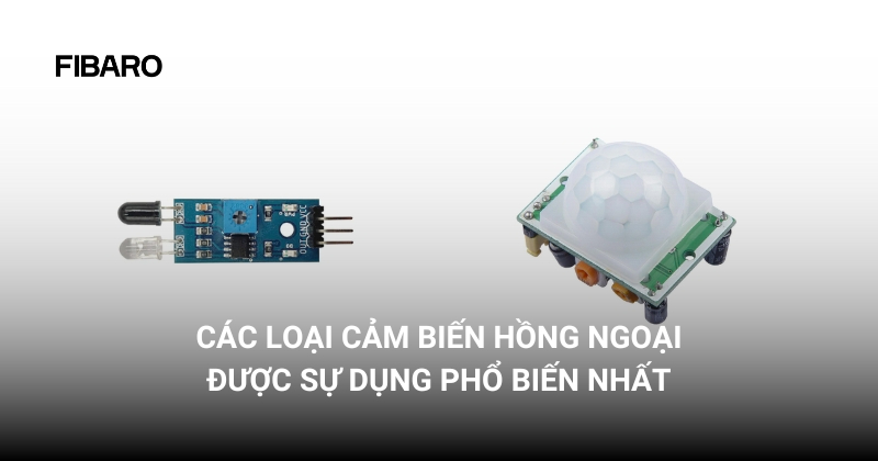 các loại cảm biến hồng ngoại