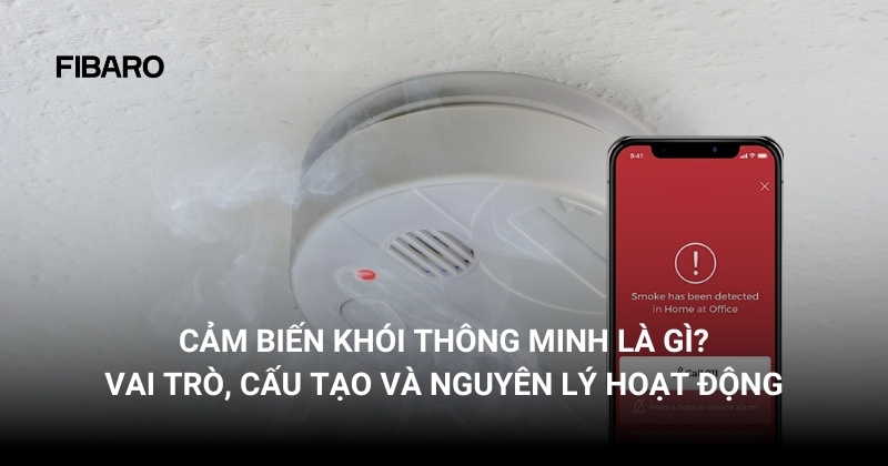 cảm biến khói thông minh là gì